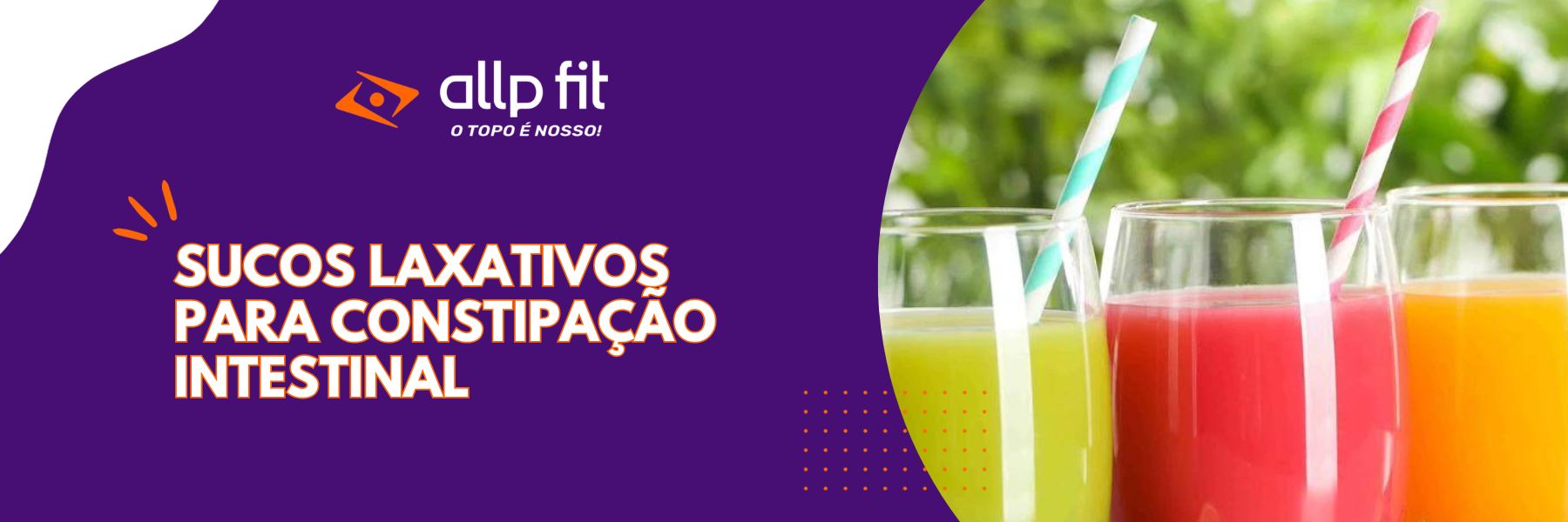 Sucos laxativos para Constipação Intestinal