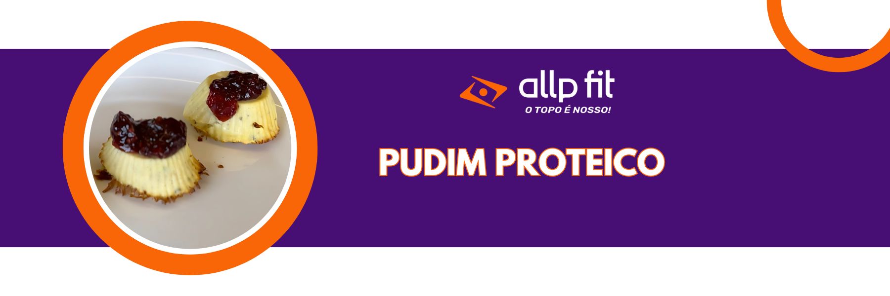 Pudim proteico