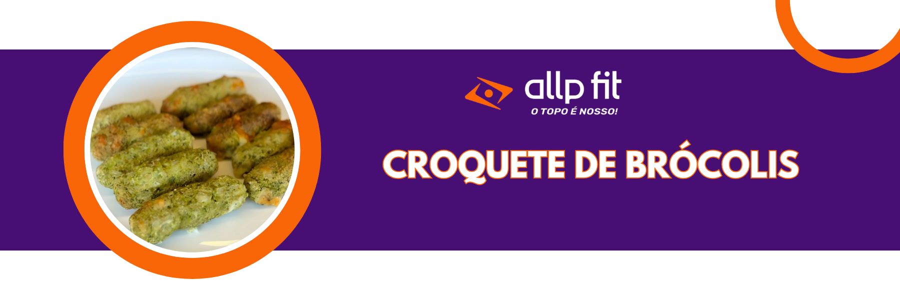 Croquete de brócolis