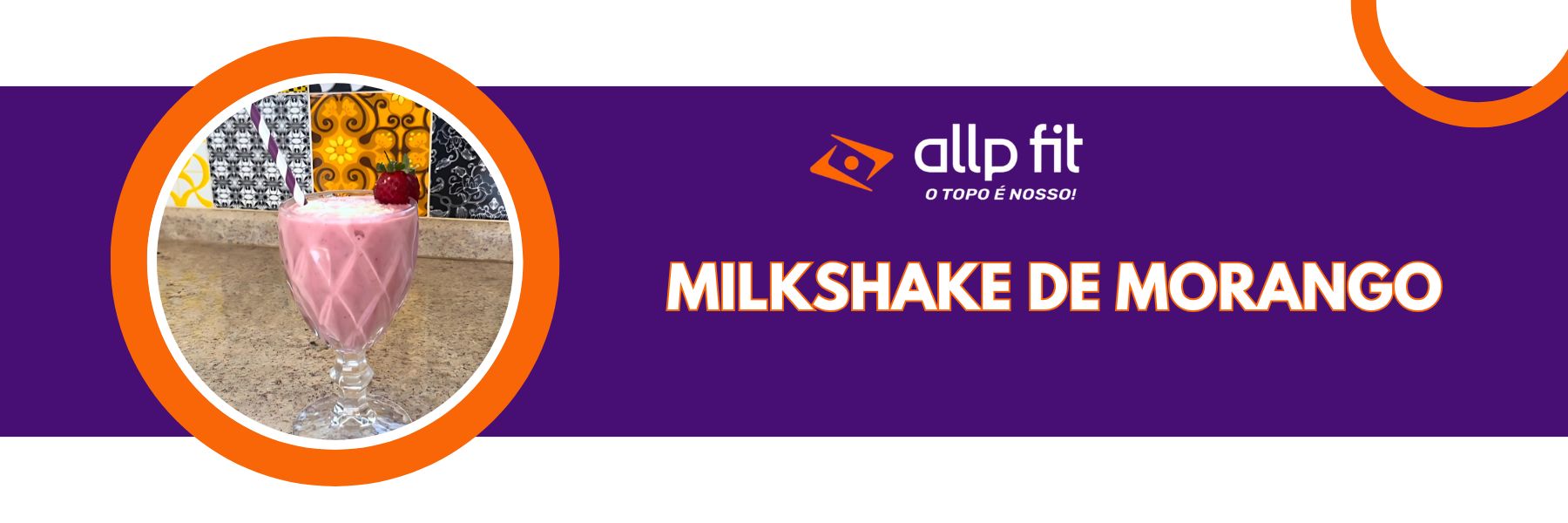 Milkshake de Morango
